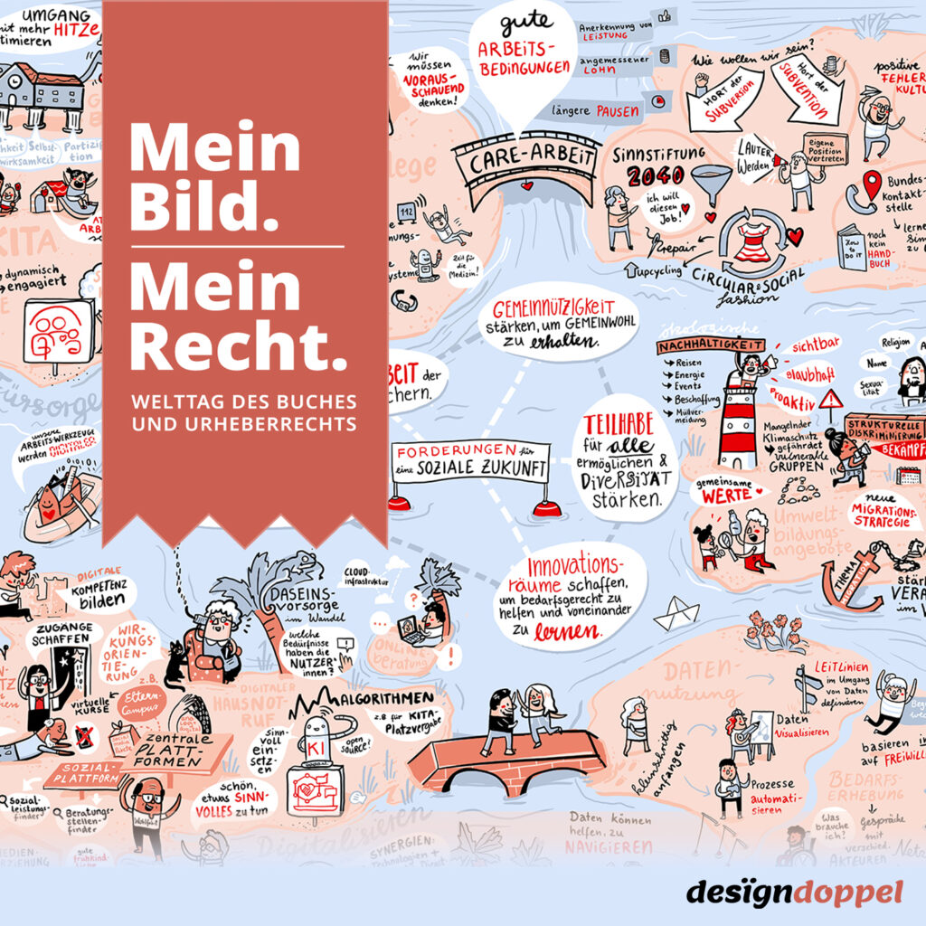 Mein Bild mein Recht Urheberrecht Designdoppel