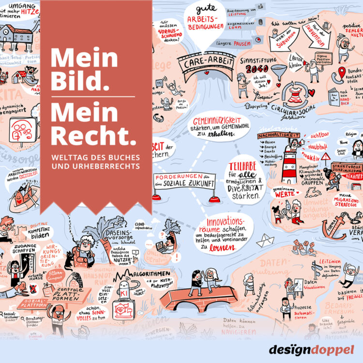 Mein Bild mein Recht Urheberrecht Designdoppel